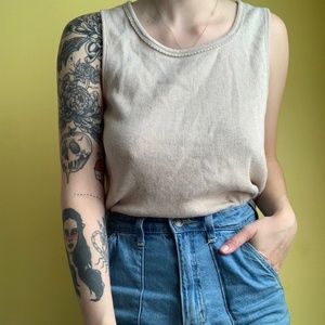 Tan Tank Top